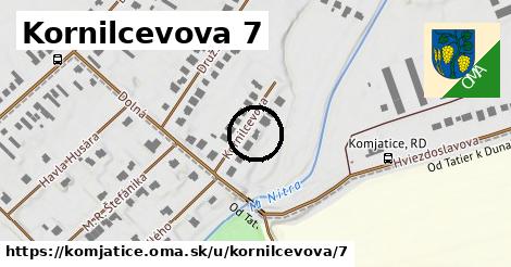 Kornilcevova 7, Komjatice