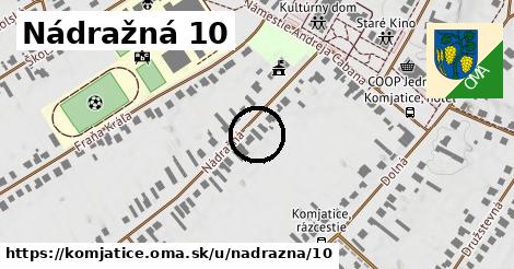 Nádražná 10, Komjatice