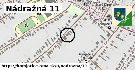 Nádražná 11, Komjatice