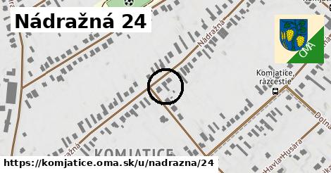 Nádražná 24, Komjatice