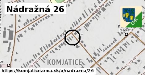 Nádražná 26, Komjatice