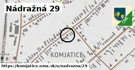 Nádražná 29, Komjatice