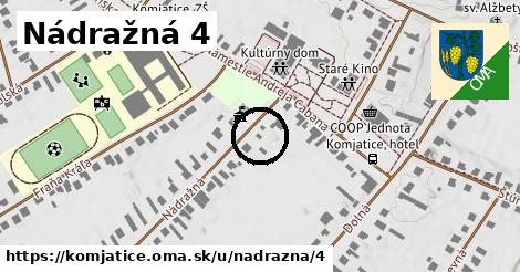 Nádražná 4, Komjatice