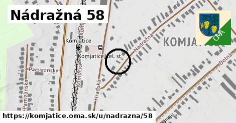 Nádražná 58, Komjatice
