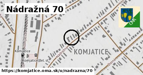 Nádražná 70, Komjatice