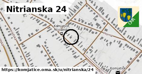 Nitrianska 24, Komjatice