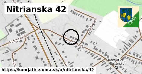 Nitrianska 42, Komjatice