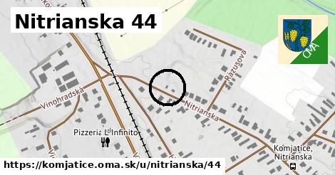 Nitrianska 44, Komjatice