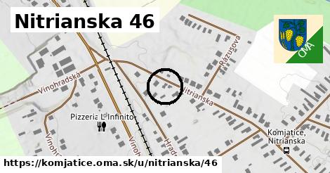Nitrianska 46, Komjatice