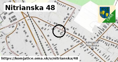 Nitrianska 48, Komjatice