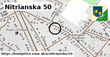 Nitrianska 50, Komjatice