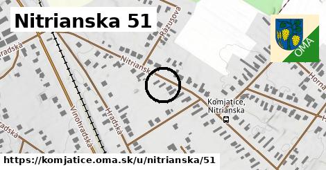 Nitrianska 51, Komjatice