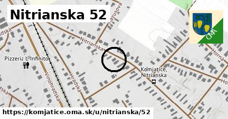 Nitrianska 52, Komjatice