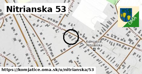 Nitrianska 53, Komjatice