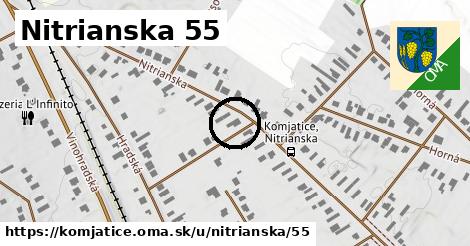 Nitrianska 55, Komjatice