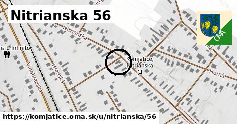 Nitrianska 56, Komjatice