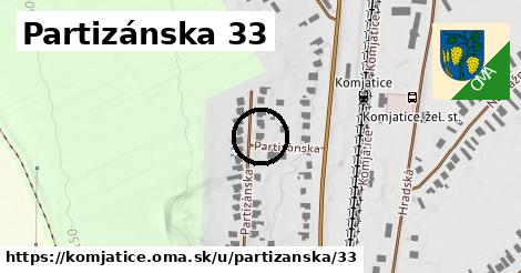 Partizánska 33, Komjatice