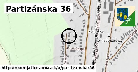 Partizánska 36, Komjatice