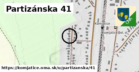 Partizánska 41, Komjatice