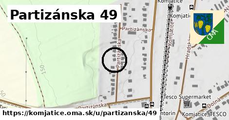 Partizánska 49, Komjatice