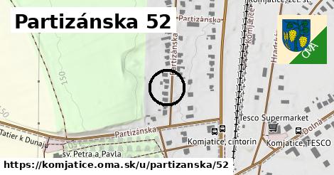 Partizánska 52, Komjatice