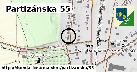 Partizánska 55, Komjatice