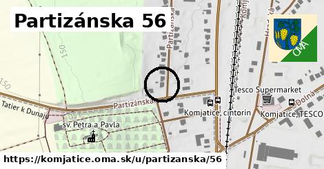 Partizánska 56, Komjatice