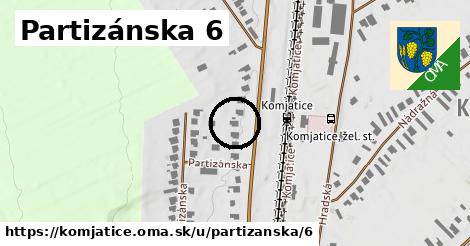 Partizánska 6, Komjatice