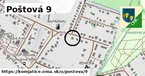 Poštová 9, Komjatice