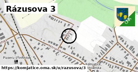 Rázusova 3, Komjatice