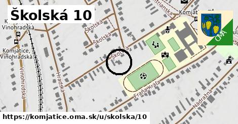 Školská 10, Komjatice