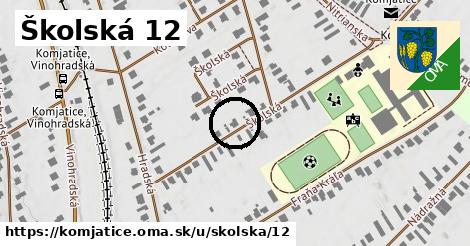 Školská 12, Komjatice