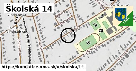 Školská 14, Komjatice