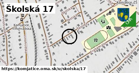 Školská 17, Komjatice