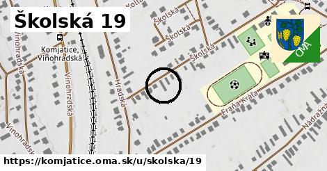 Školská 19, Komjatice