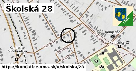 Školská 28, Komjatice