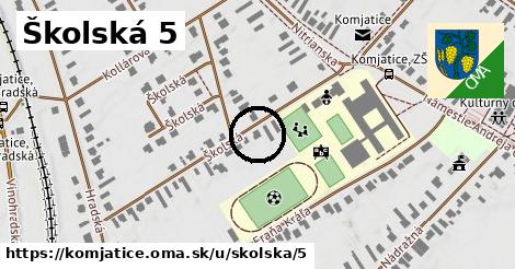 Školská 5, Komjatice