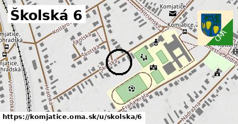 Školská 6, Komjatice