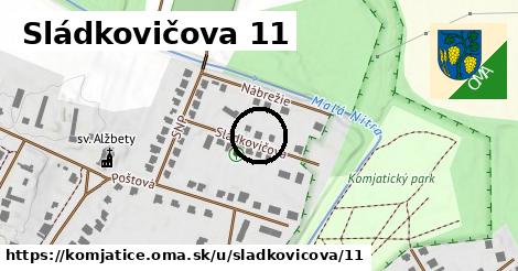Sládkovičova 11, Komjatice