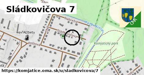 Sládkovičova 7, Komjatice