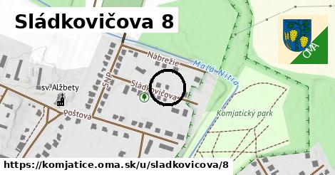 Sládkovičova 8, Komjatice