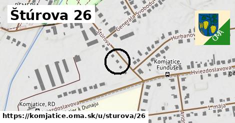 Štúrova 26, Komjatice