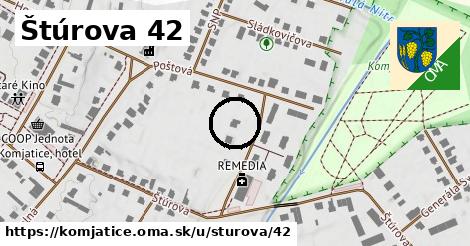 Štúrova 42, Komjatice