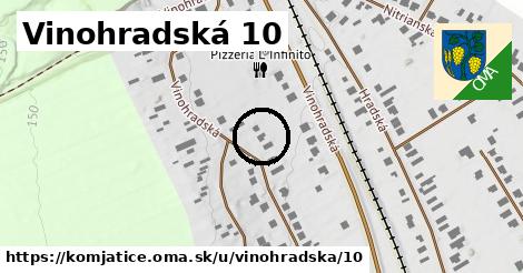 Vinohradská 10, Komjatice