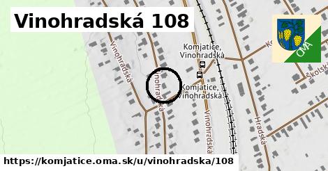 Vinohradská 108, Komjatice