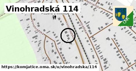 Vinohradská 114, Komjatice