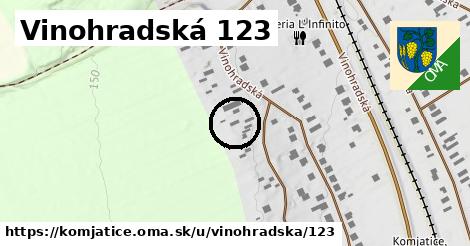 Vinohradská 123, Komjatice