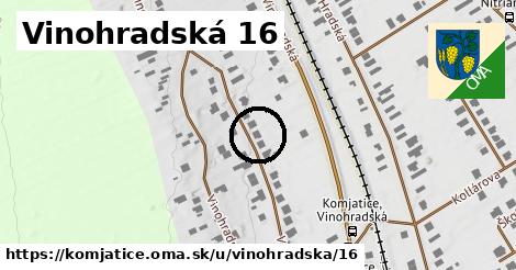 Vinohradská 16, Komjatice