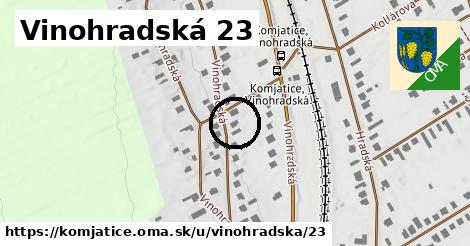 Vinohradská 23, Komjatice
