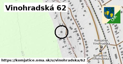 Vinohradská 62, Komjatice